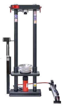 IPC/DIG UIIVERSAL FORCE TESTER RANGE 20,000 DAN (44,000 LBS) UP TO 200 MM BODY DIA. 760 MM LENGTH